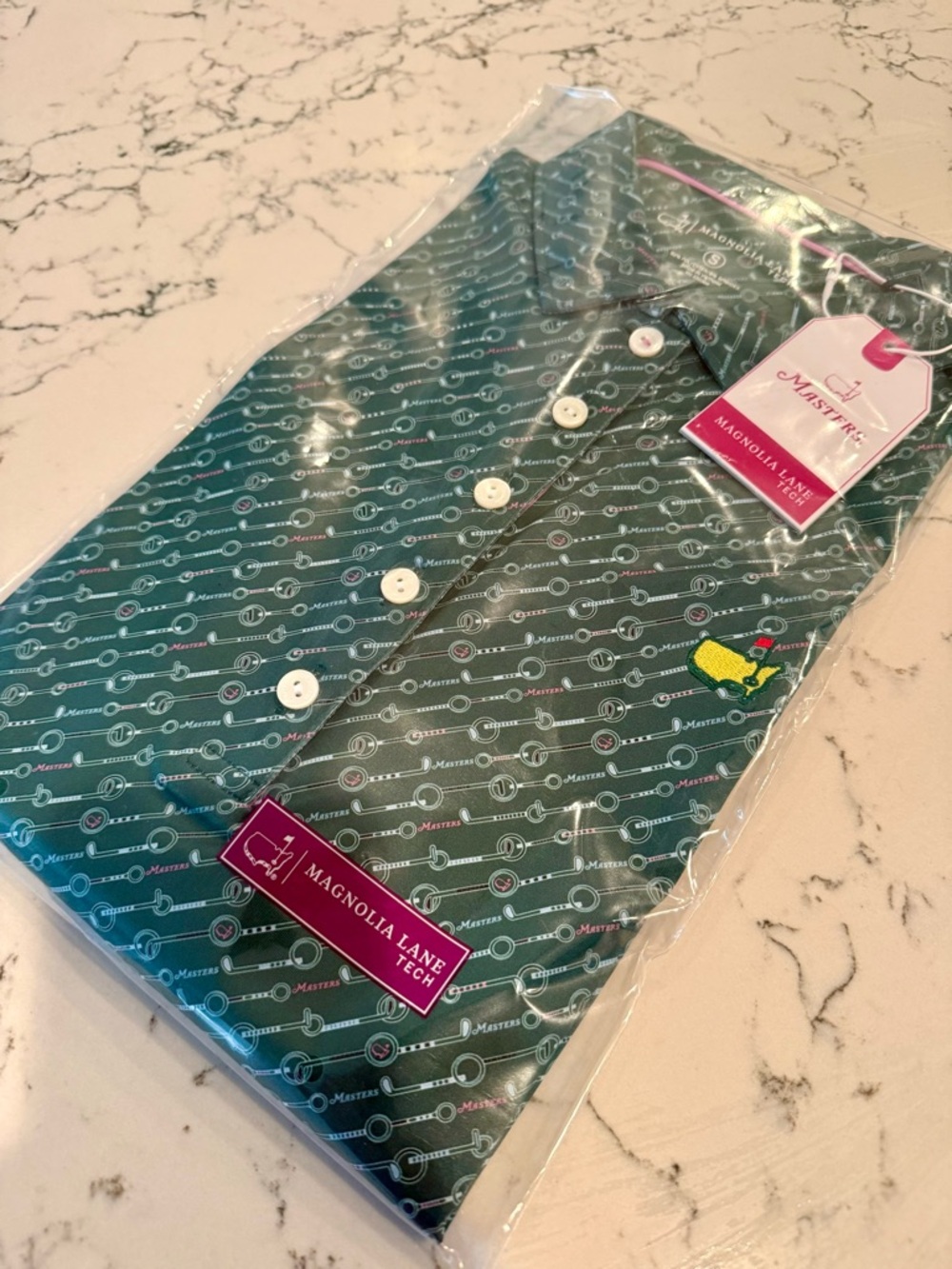 2026 Masters Magnolia Lane Tech women’s sleeveless polo - Picture 3 of 3